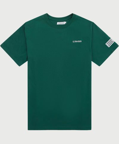 Le Baiser T-shirts BOURG. Green